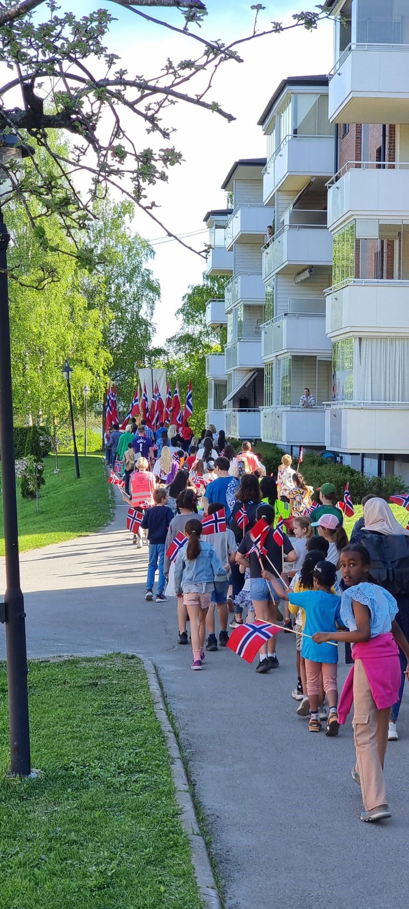 Barnehage tog- 15.mai tog