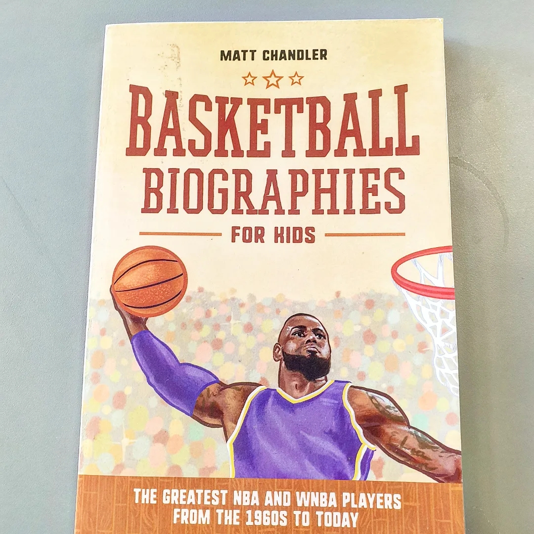 Basketball biographies for kids- bok