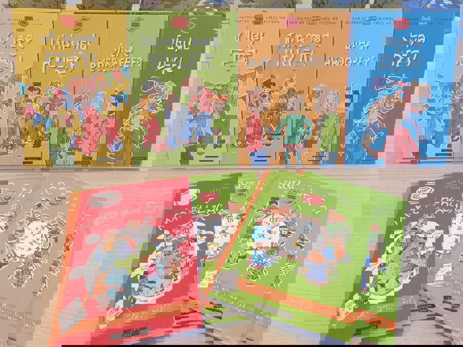 Flere moro bøker på bibliotek