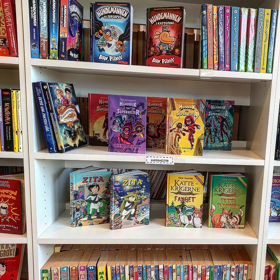 Skolebibliotek bøker
