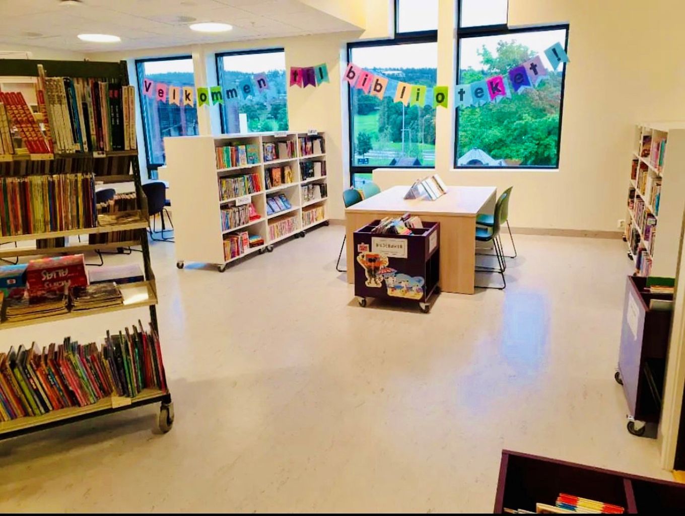 Velkommen til biblioteket